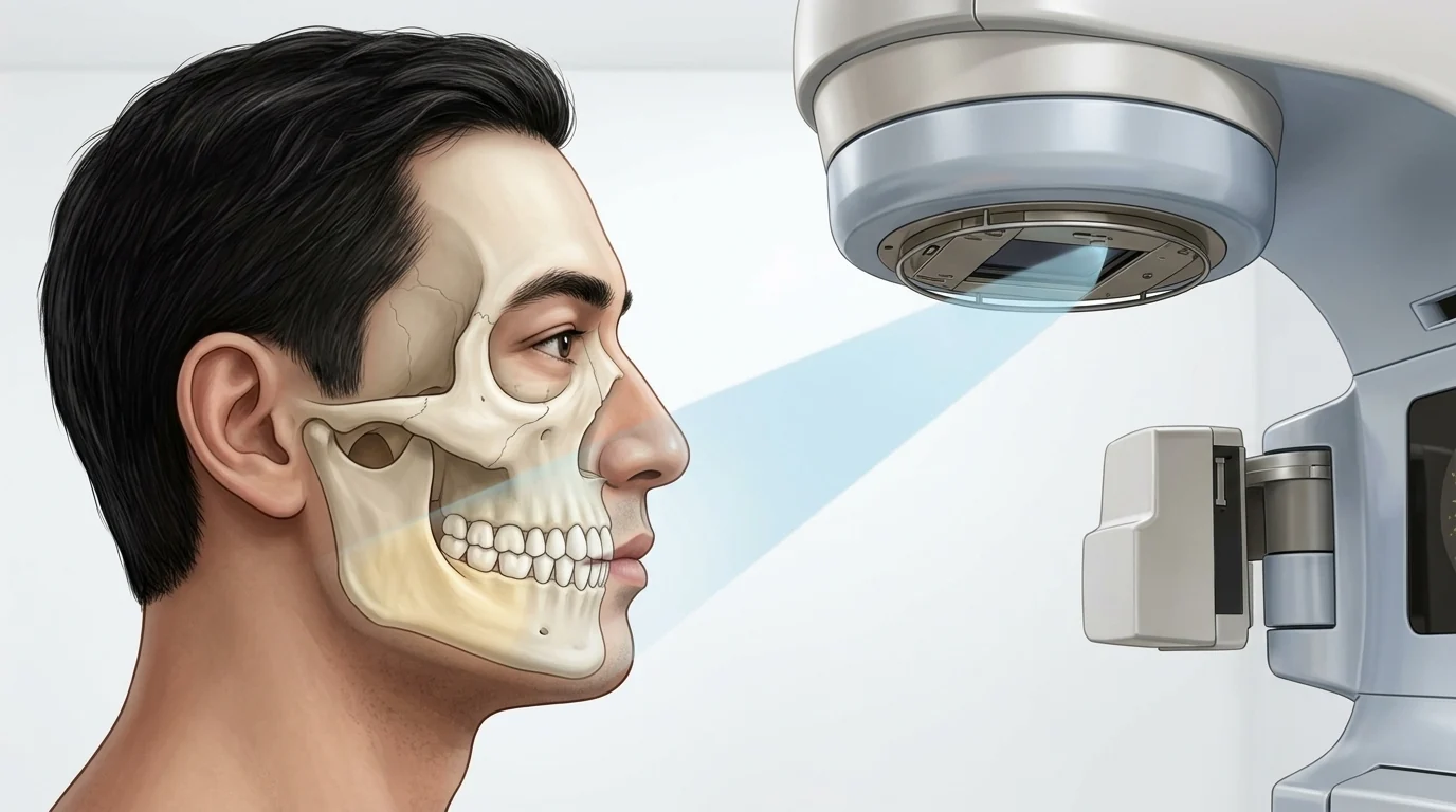 Radioterapia na região dos maxilares antes do planejamento de implantes dentários